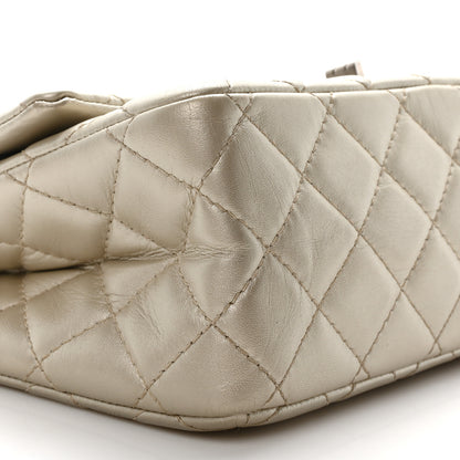 Chanel Metallic Lambskin Quilted 2.55 Reissue 226 Flap Silver 10 of 10