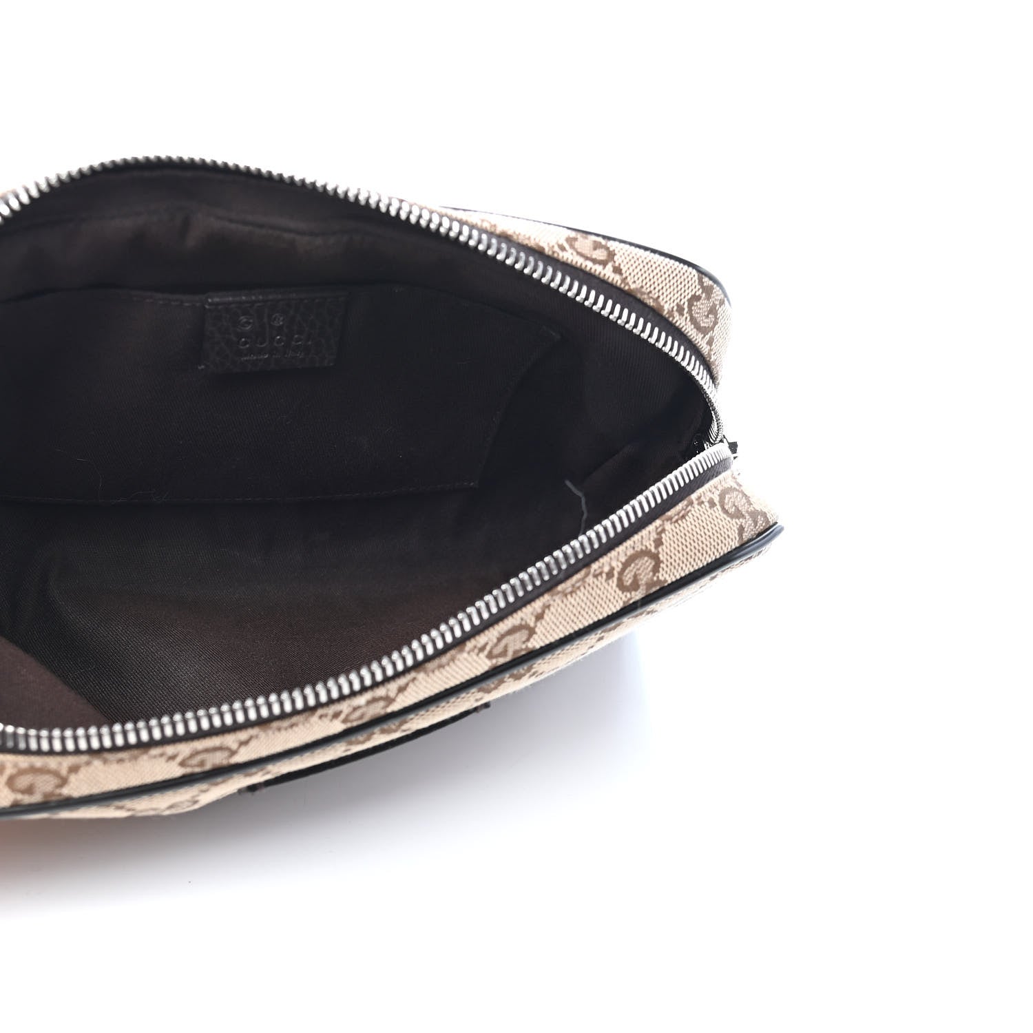 Gucci Monogram Belt Bag Dark Brown 5 of 9
