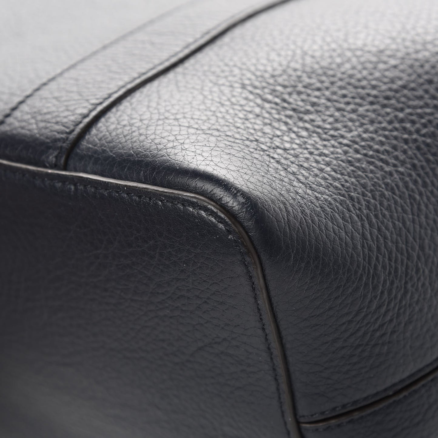 Classic Grain Calfskin Small Bayswater Backpack Midnight Blue