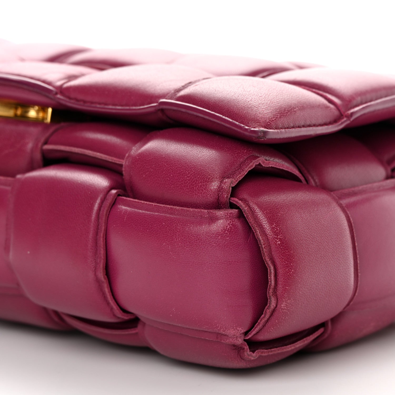Bottega Veneta Nappa Maxi Intreccio Padded Cassette Crossbody Bag Cinnabar 10 of 19