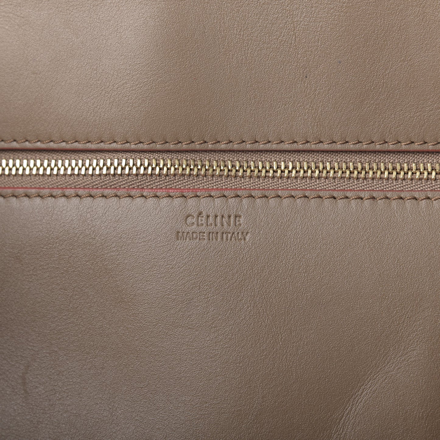 Crisped Calfskin Medium Tie Knot Tote Taupe