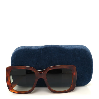 Gucci Acetate Square Frame Sunglasses GG0141S Tortoise 8 of 8