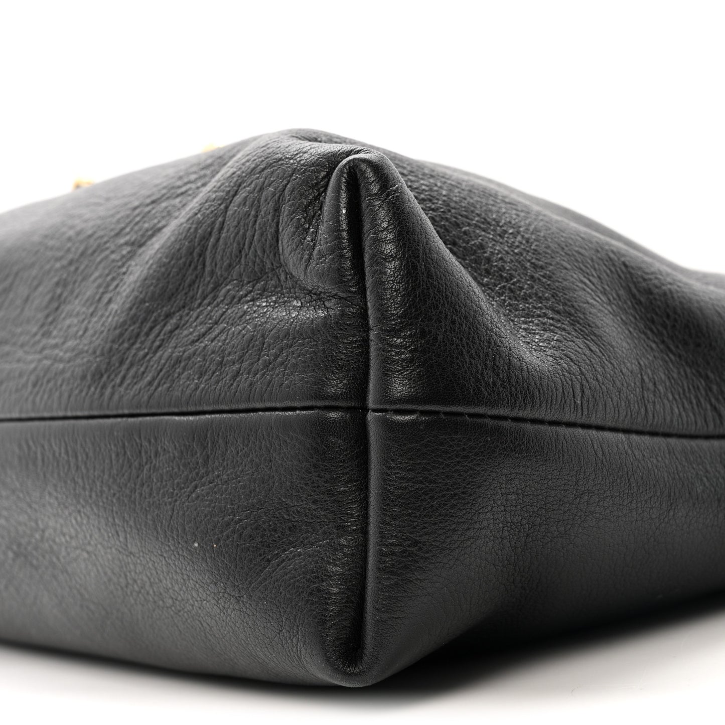Calfskin House Check Little Crush Black