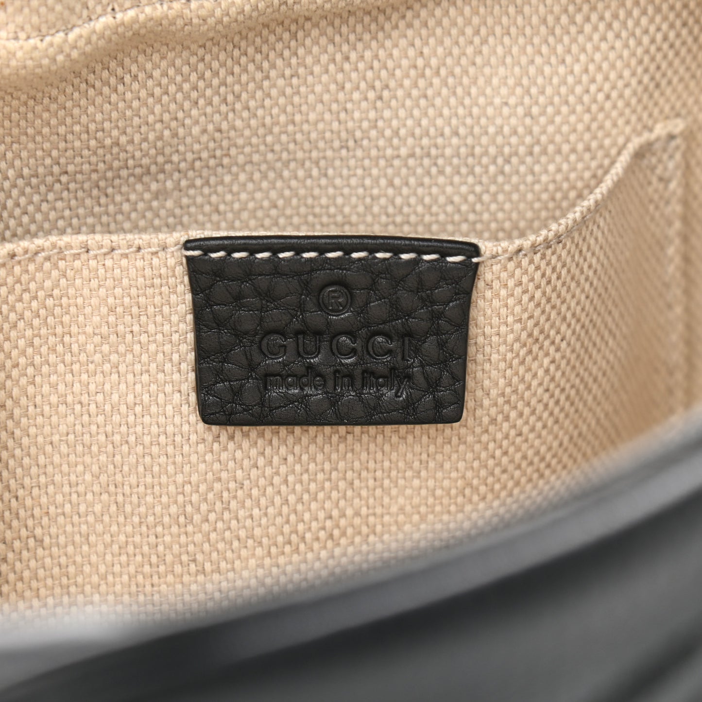 Pebbled Calfskin Small Soho Disco Bag Black