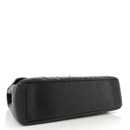 Chanel Caviar Quilted Maxi Single Flap Black 4 of 12