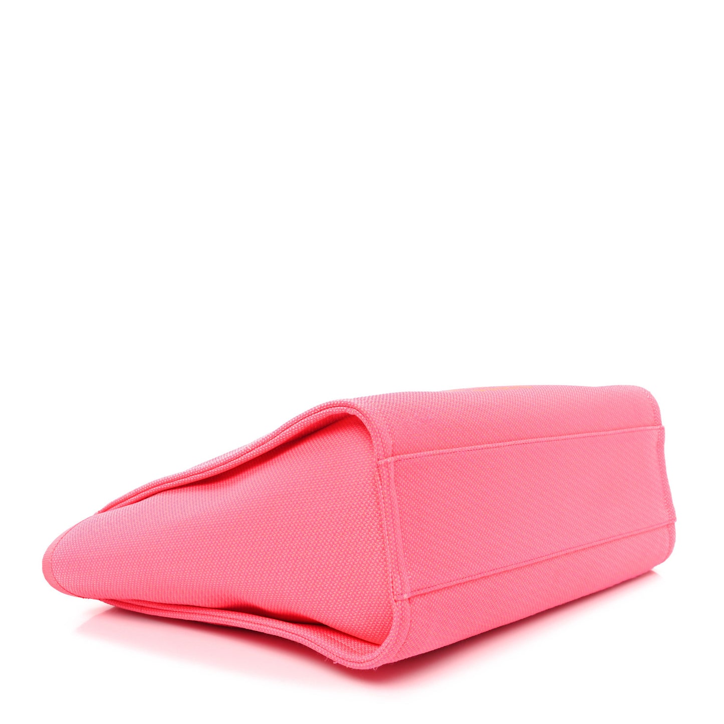 Mixed Fibers Small Deauville Tote Pink Orange