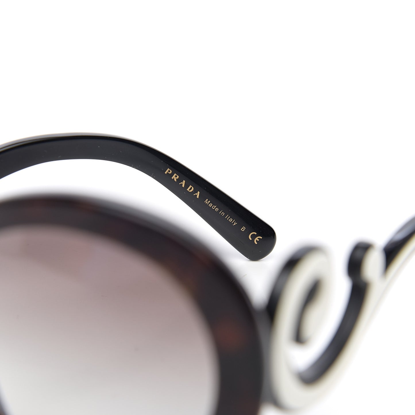 Minimal Baroque Sunglasses SPR 08T Gradient Anthracite