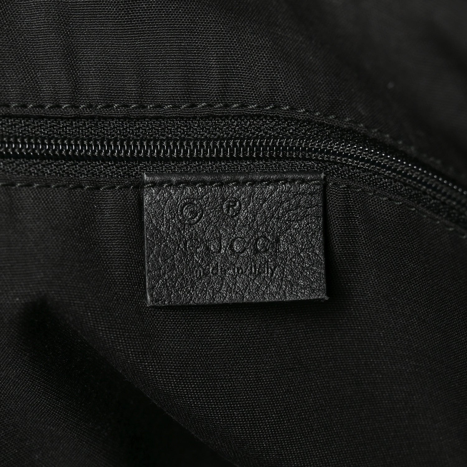 Gucci Monogram Denim Medium Abbey Shoulder Bag Black 6 of 10