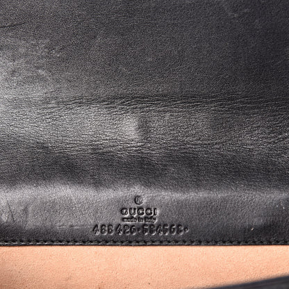 Gucci Calfskin Matelasse GG Marmont Mini Bag Black 7 of 15