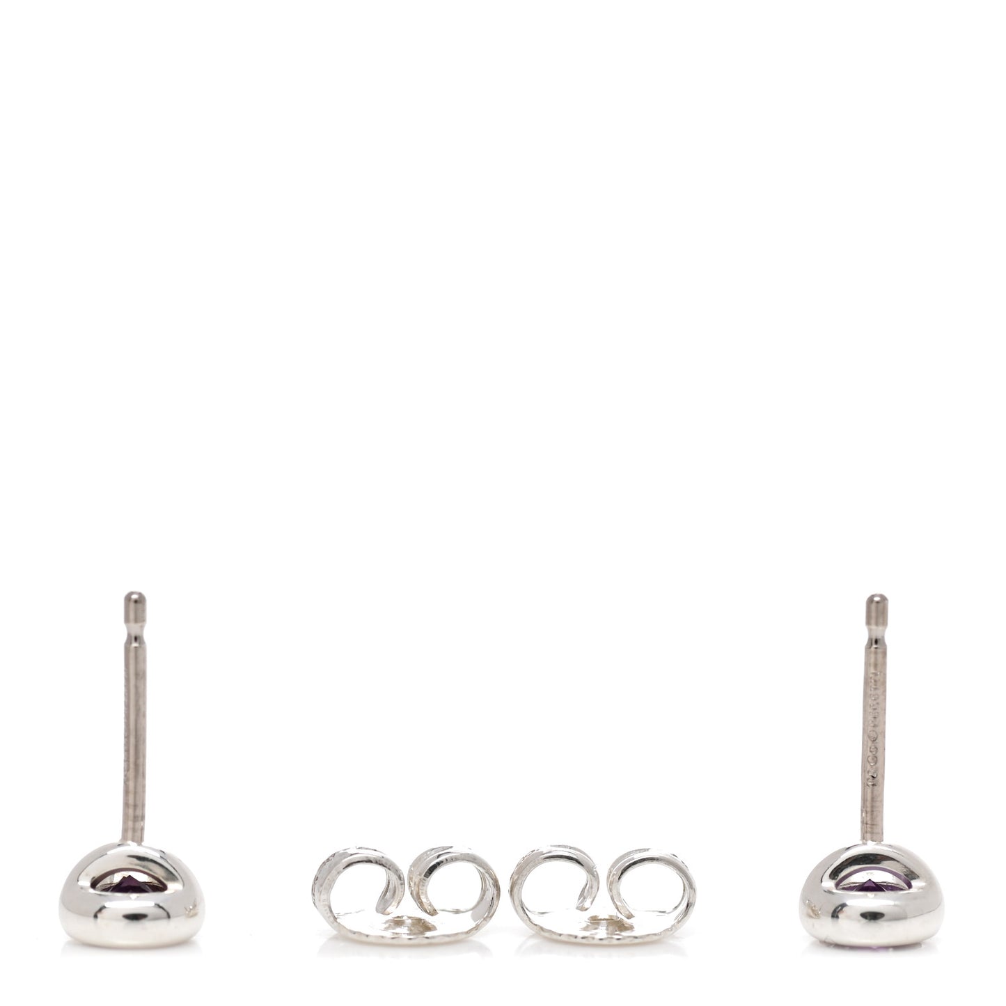 Sterling Silver Amethyst Color By The Yard Earrings