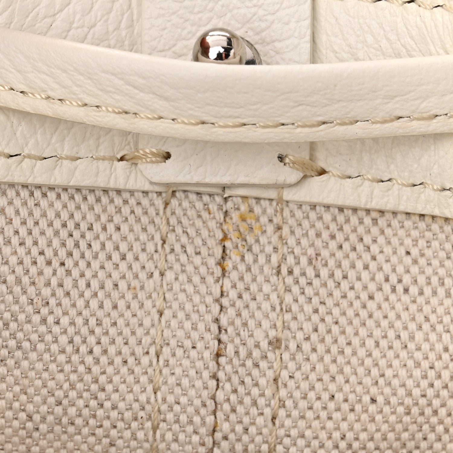 Goyard Goyardine Petit Flot Bucket Bag PM White 11 of 12
