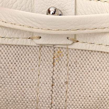 Goyard Goyardine Petit Flot Bucket Bag PM White 11 of 12