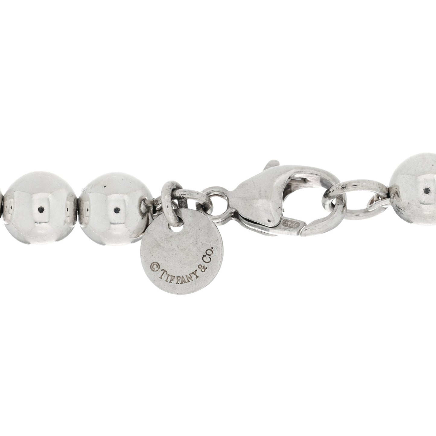 Sterling Silver HardWear Graduated Ball Necklace