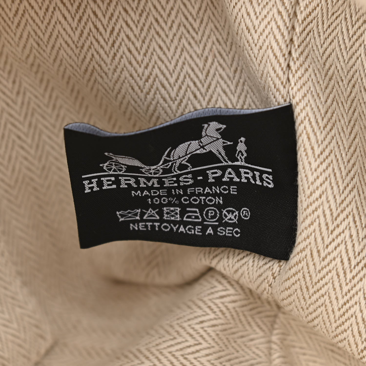 Hermes Canvas Small Bride-A-Brac Pouch Natural 6 of 10