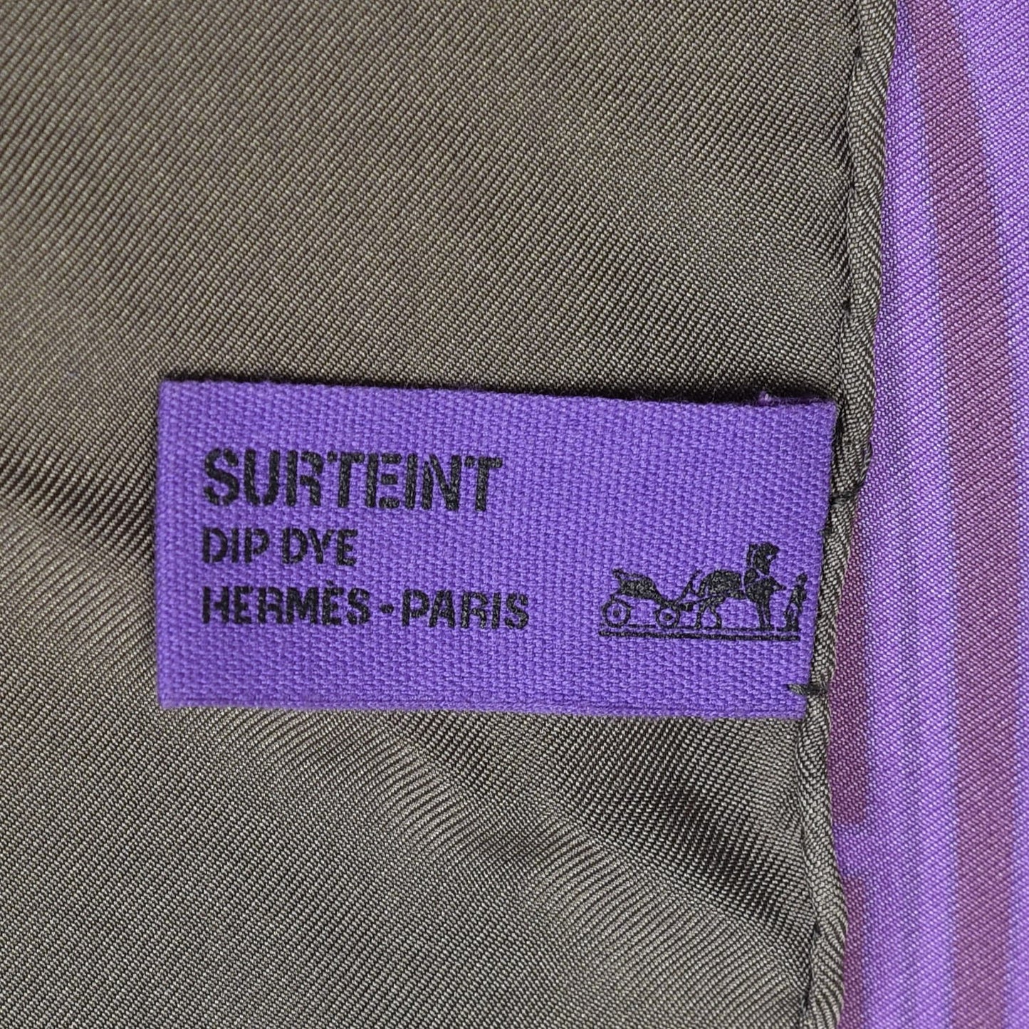 Silk Dip Dye Ex Libris Scarf 140