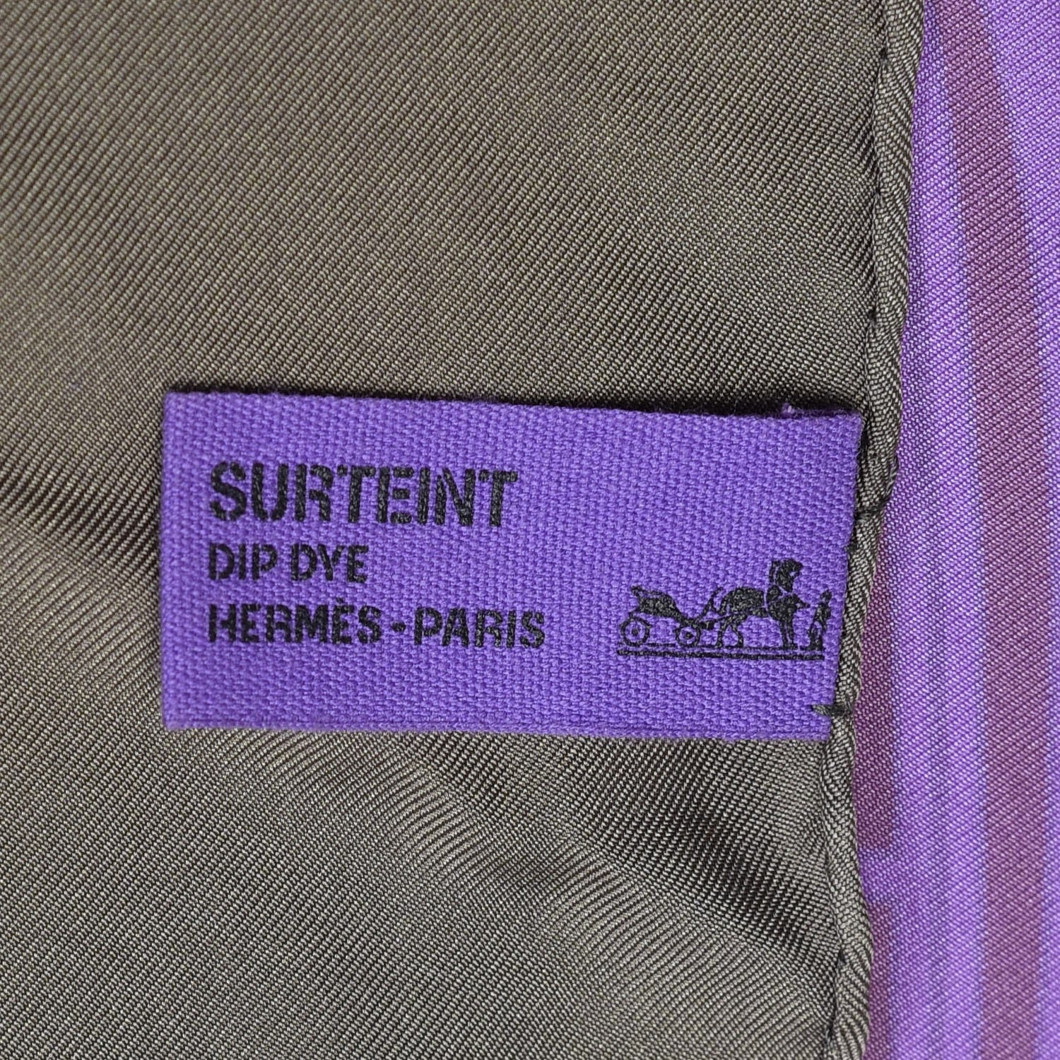 Hermes Silk Dip Dye Ex Libris Scarf 140 6 of 8