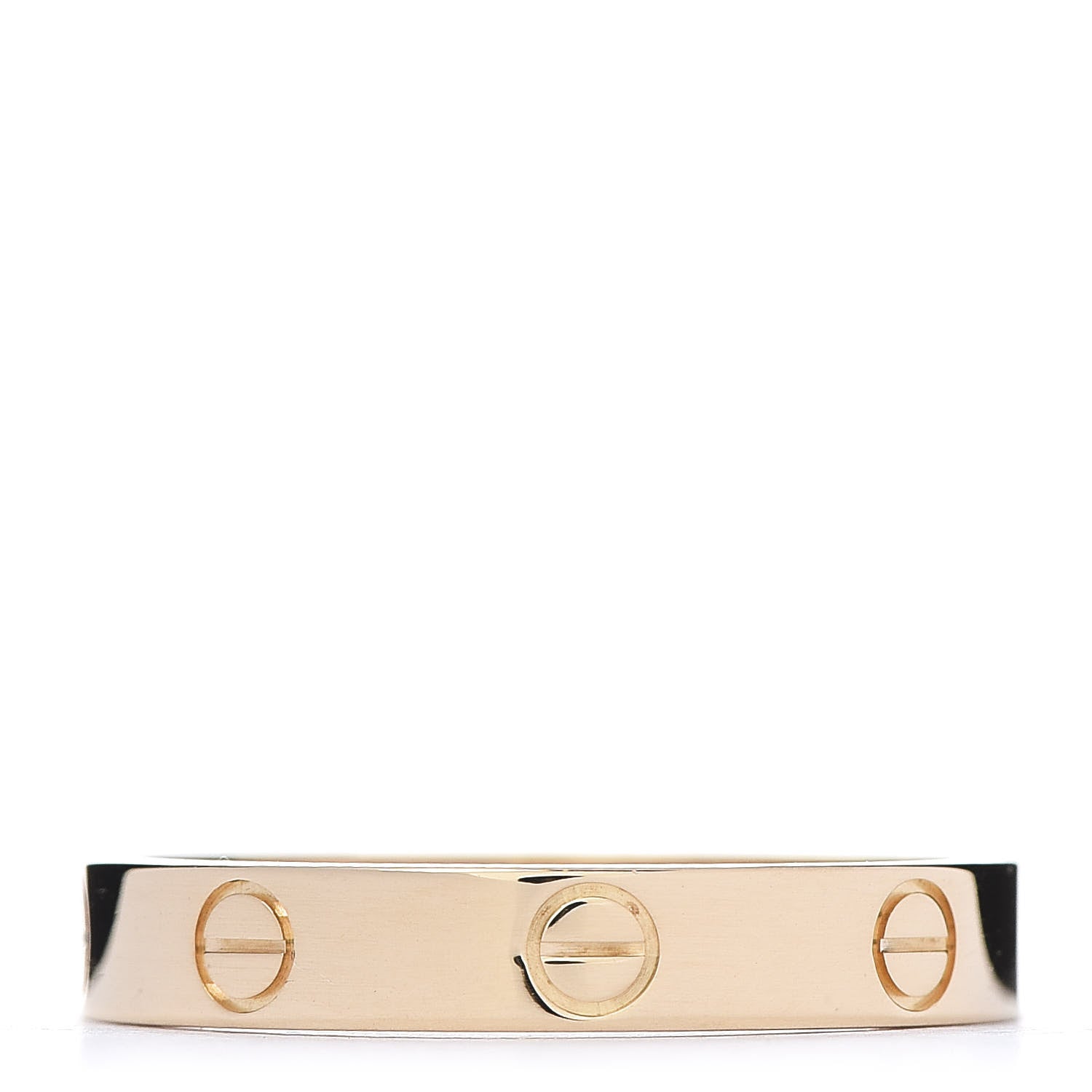Cartier 18K Yellow Gold 3.5mm LOVE Wedding Band Ring 59 8.75 1 of 5
