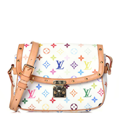 Louis Vuitton Monogram Multicolor Sologne White 1 of 8