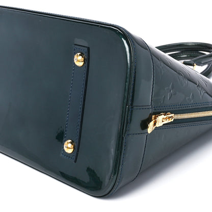 Louis Vuitton Vernis Alma GM Blue Nuit 11 of 12