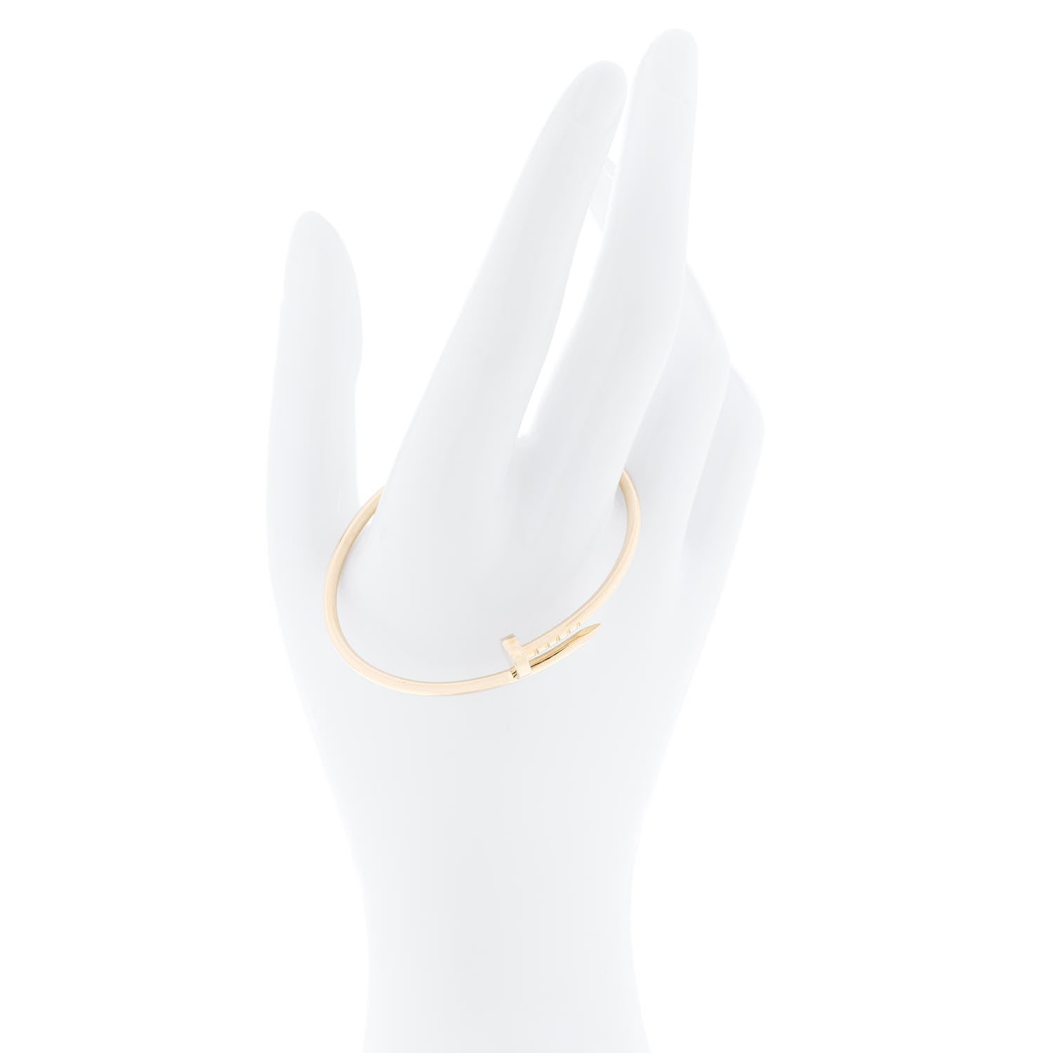 Cartier 18K Yellow Gold Small Juste Un Clou Bracelet 15 2 of 7