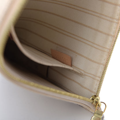 Louis Vuitton Damier Azur Neverfull PM Pochette 9 of 10