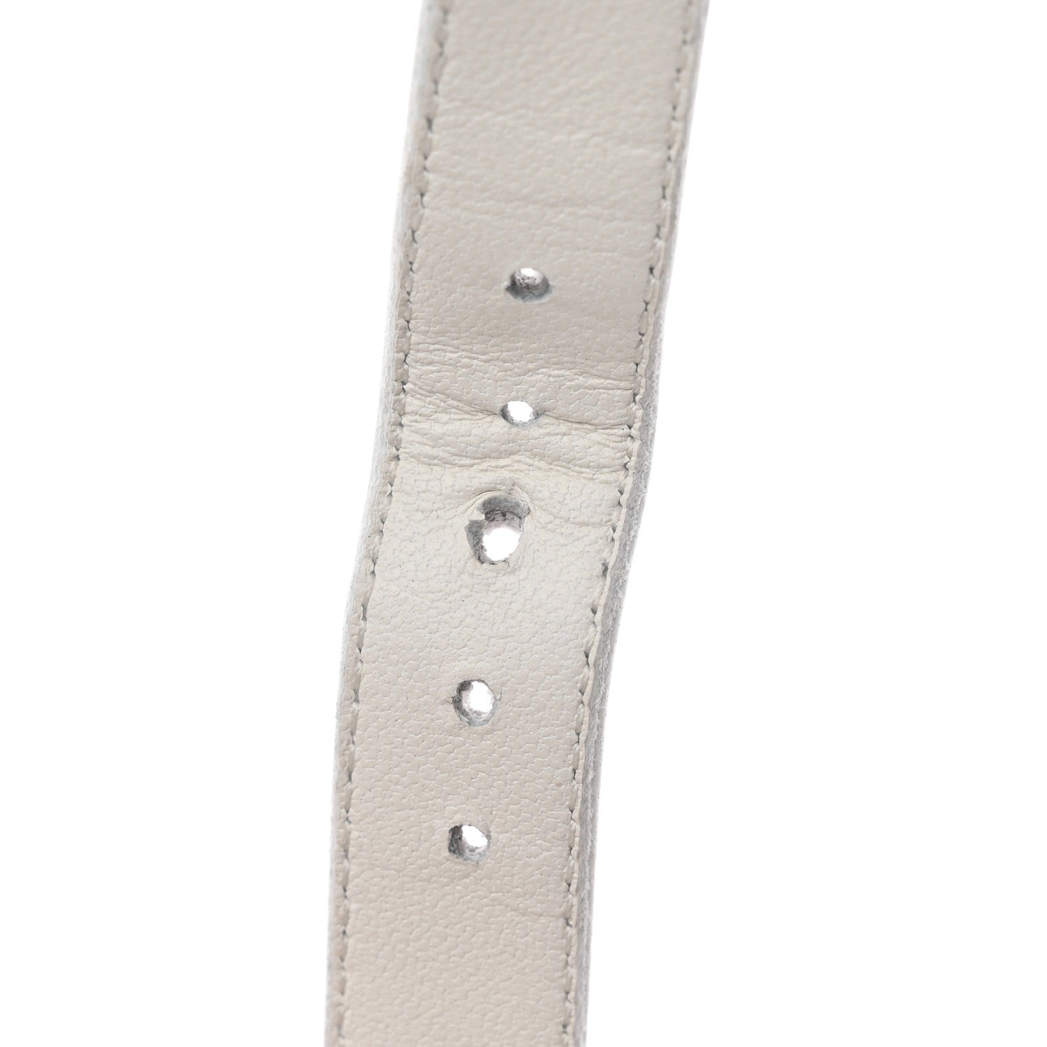 Hermes Nappa Womens Grace Sandals 36.5 White 18 of 20