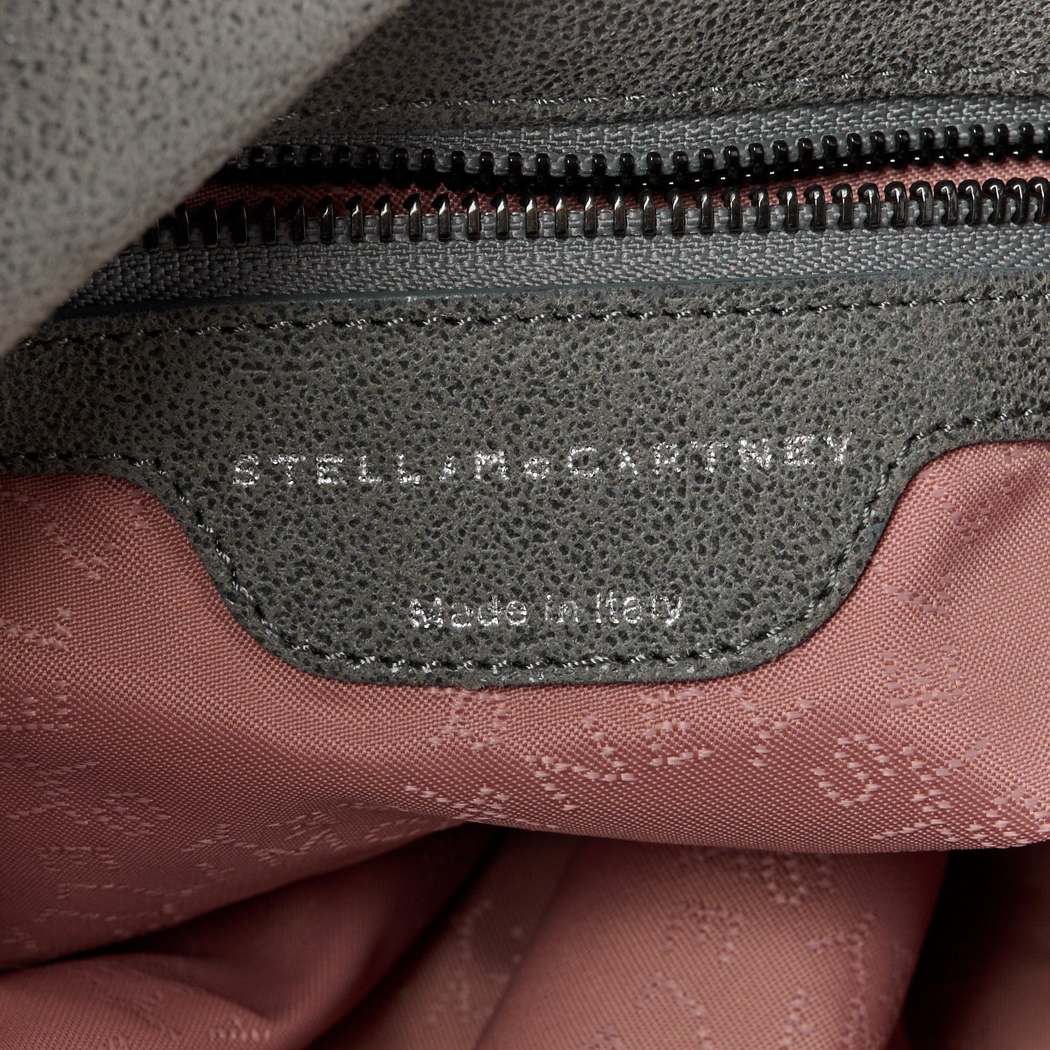 Stella McCartney STELLA MCCARTNEY Shaggy Deer Falabella Fold Over Tote Grey 6 of 12