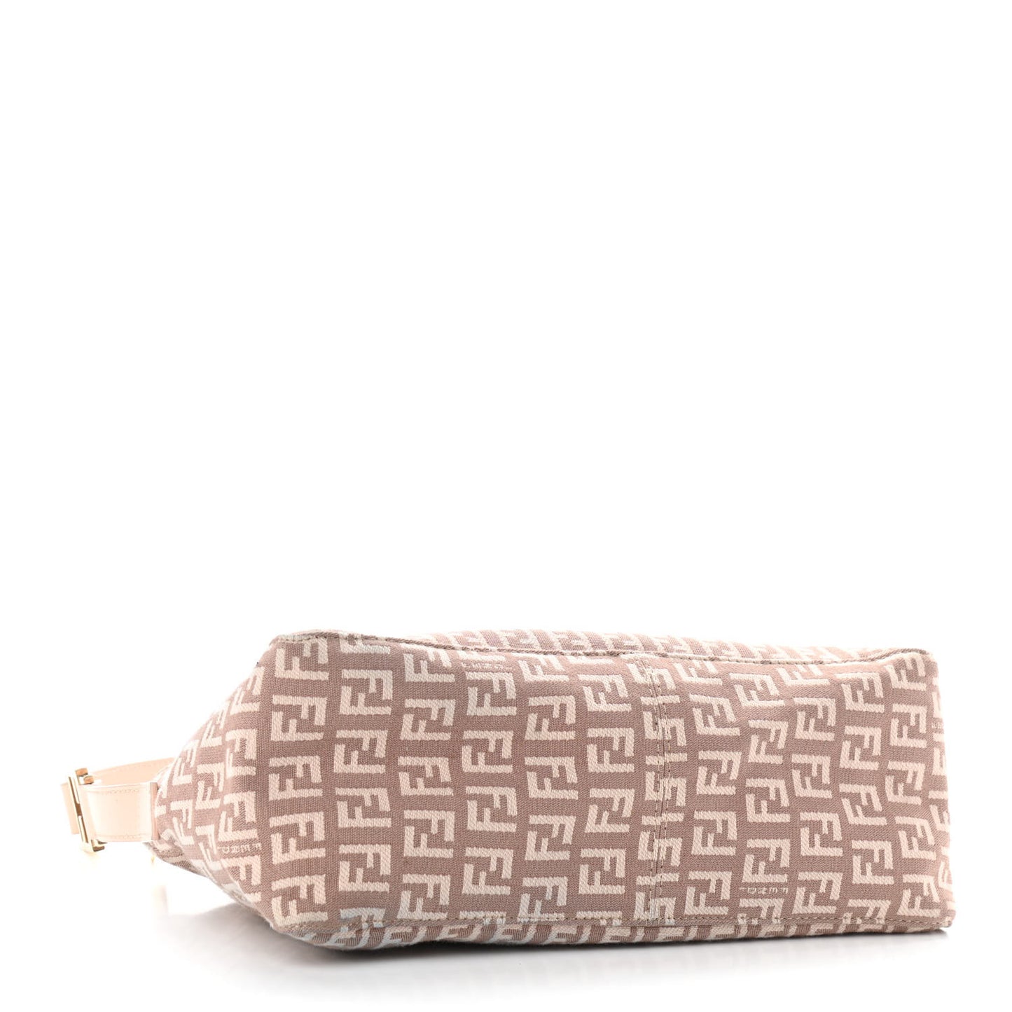 Zucchino Vitello Small Shoulder Bag Cipria Teint Cipria