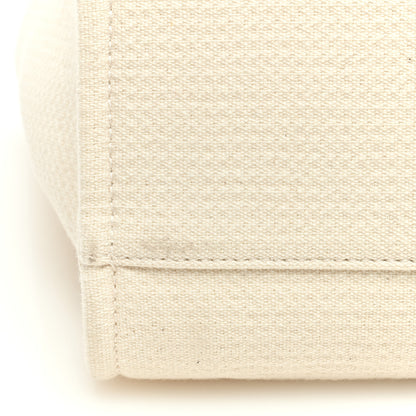 Chanel Mixed Fibers Calfskin Medium Deauville Tote Light Beige 12 of 13