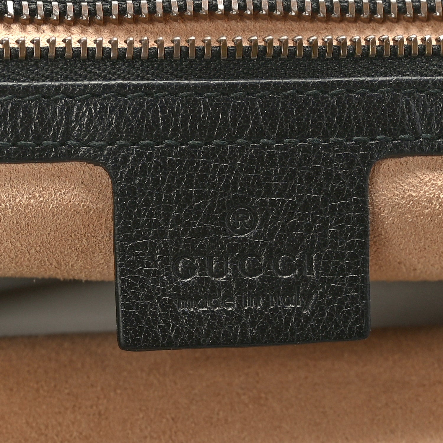 Gucci Calfskin Medium Re(Belle) Top Handle Bag Black 6 of 9