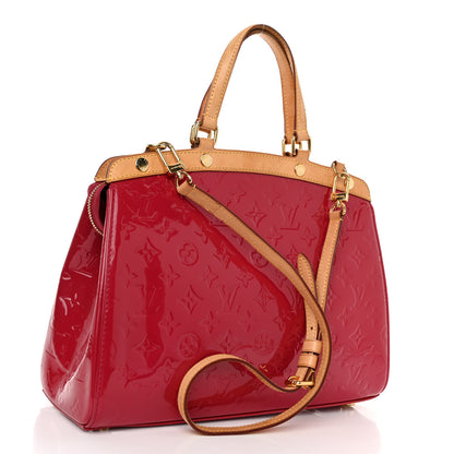 Louis Vuitton LOUIS VUITTON Vernis Brea MM Rose Indien 3 of 9