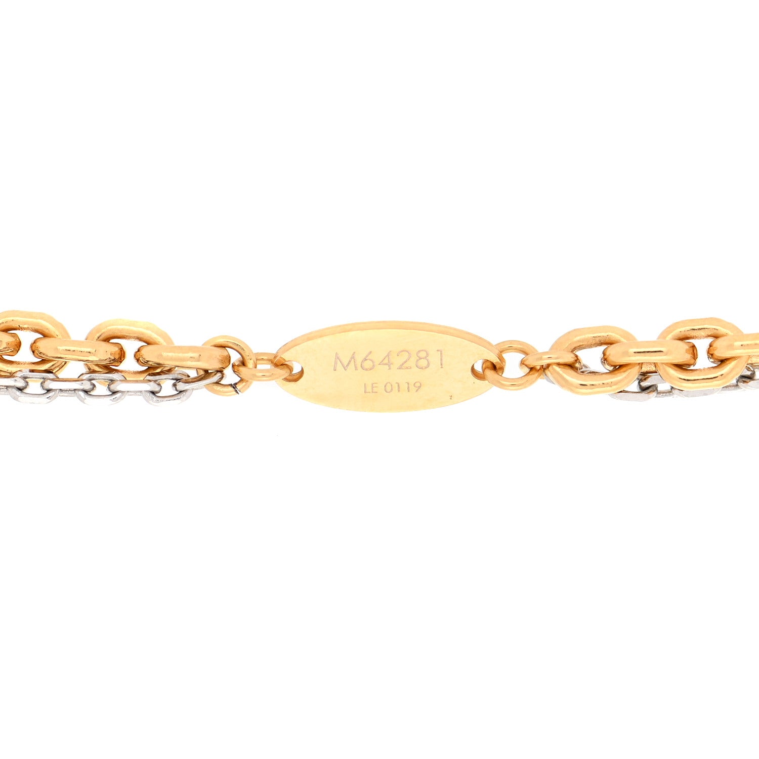 Louis Vuitton Louise Long Necklace Gold 5 of 6