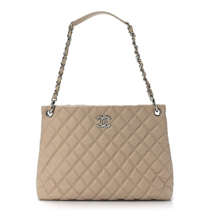 Chanel Caviar Quilted Easy Zip Tote Beige Clair 1 of 9