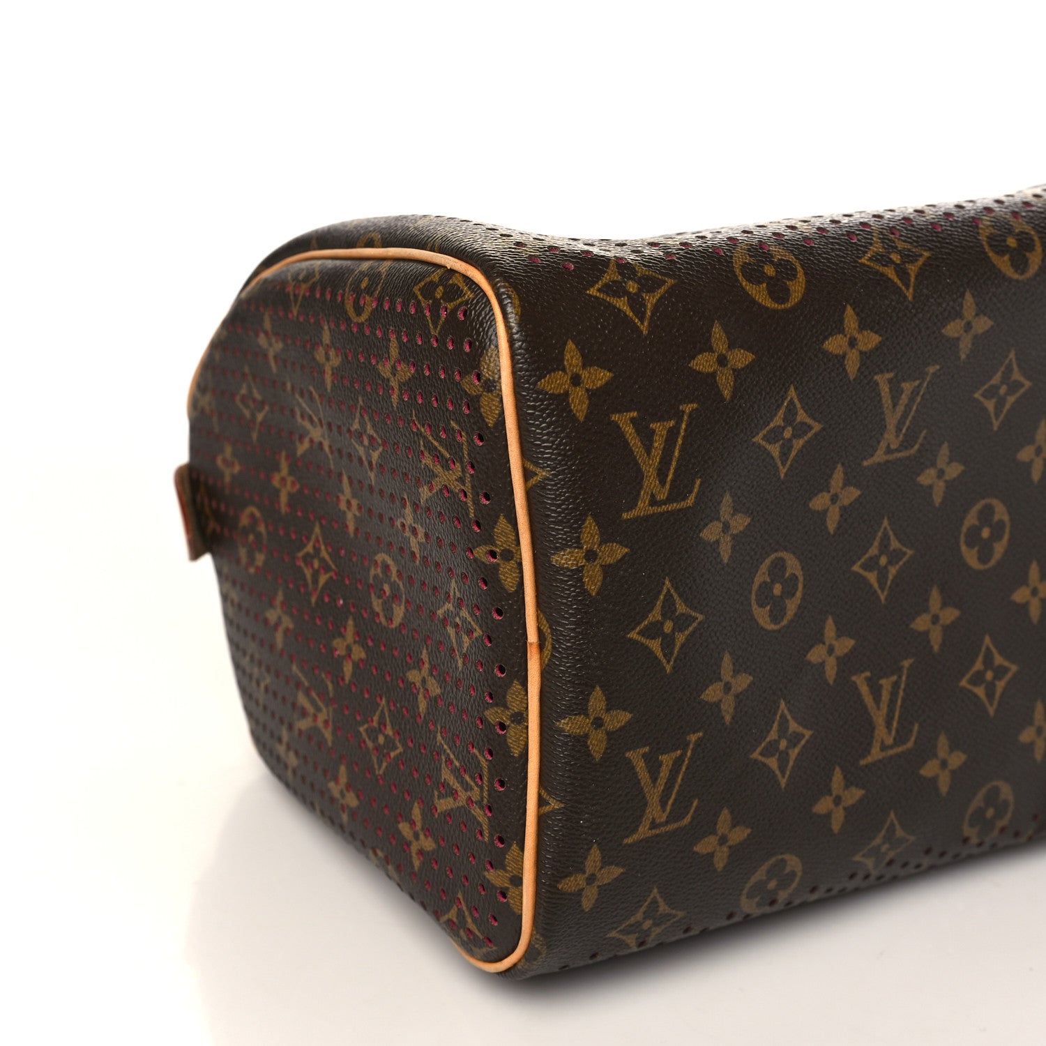 Louis Vuitton Monogram Perforated Speedy 30 Fuchsia 7 of 9