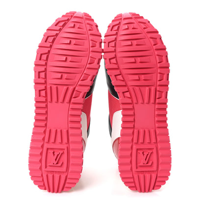 Louis Vuitton Calfskin Run Away Sneakers 37 Framboise Pink 6 of 9