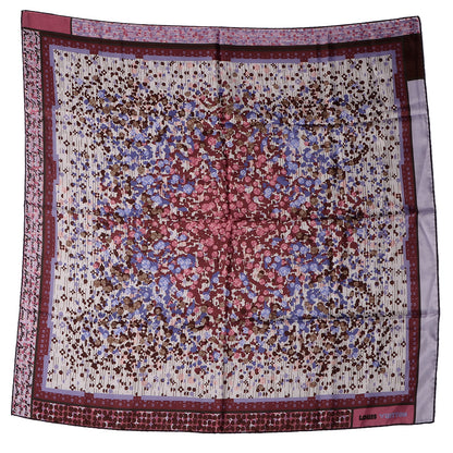 Louis Vuitton Silk Monogram Jazzy Square Scarf 2 of 5