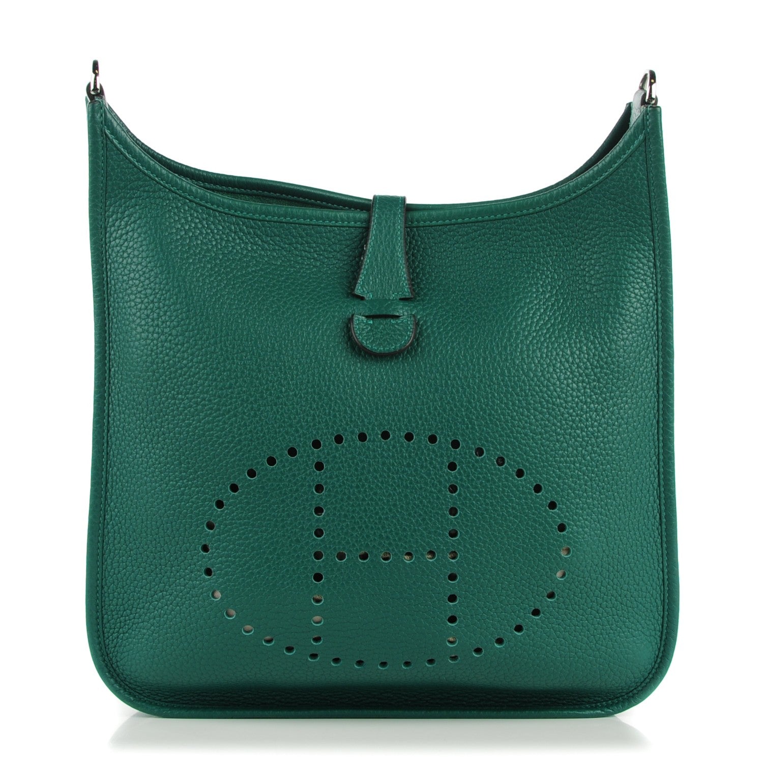Hermes Taurillon Clemence Evelyne III PM Malachite 1 of 11