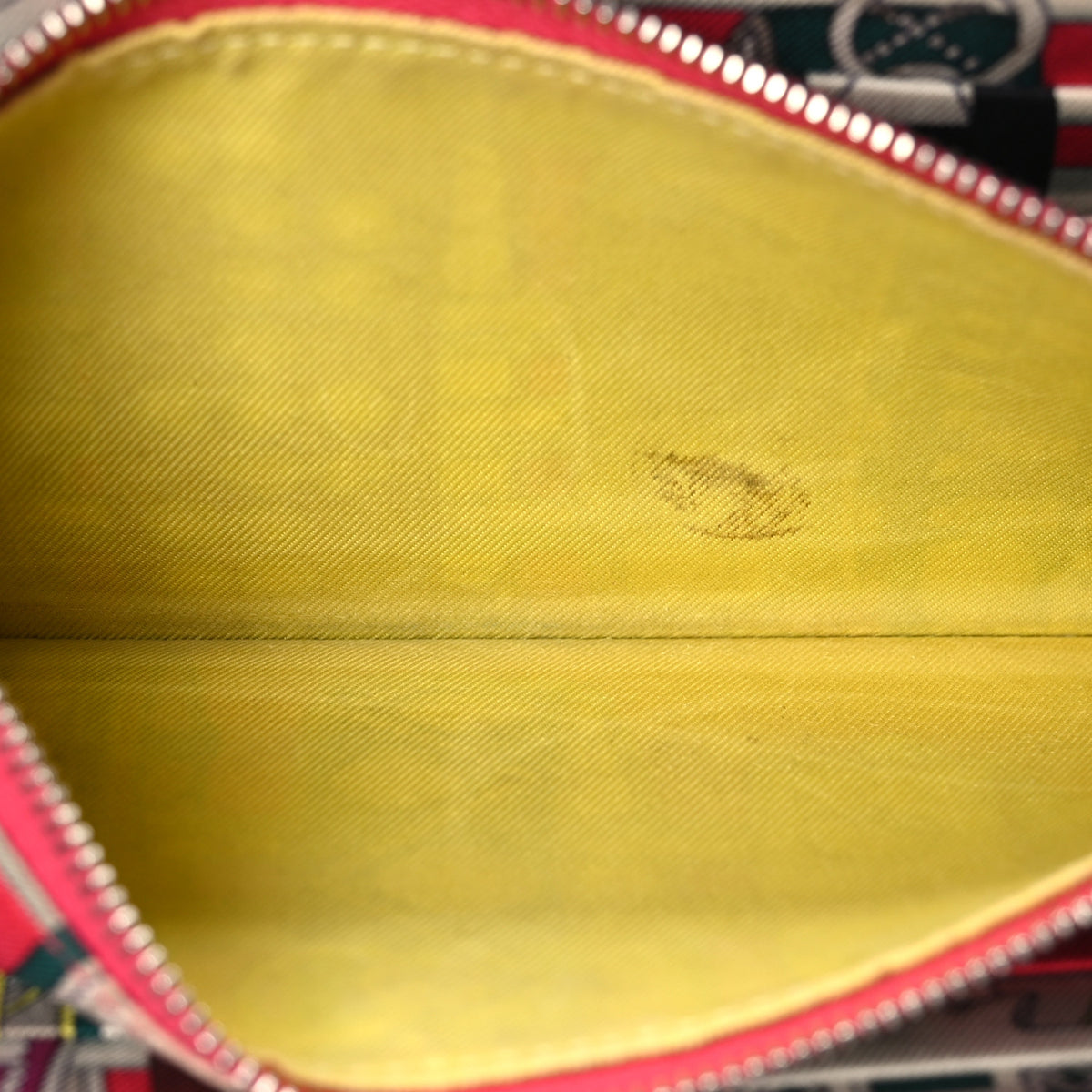 Hermes Epsom Silk'In Wallet Bleu Indigo Rouge De Coeur 9 of 10