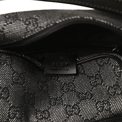 Gucci GG Monogram Flight Small Crossbody Bag Black 5 of 14