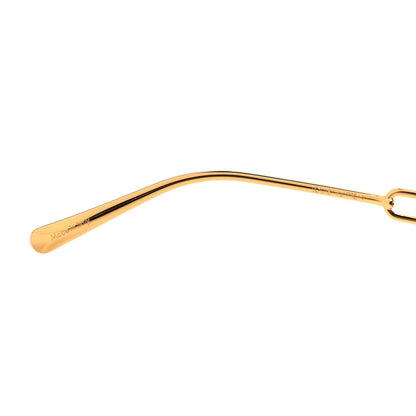 Louis Vuitton Acetate Metal My LV Two Chain Classique Square Z1945U Sunglasses Havana Brown 5 of 7