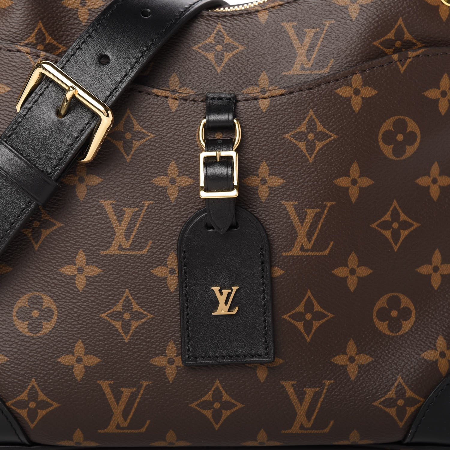 Louis Vuitton Monogram Odeon PM Black 9 of 9