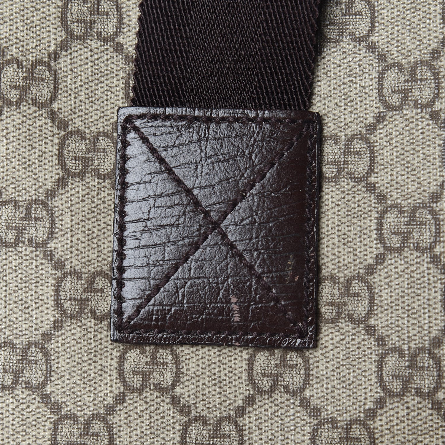 Gucci GG Plus Monogram Travel Bag Dark Brown 21 of 22