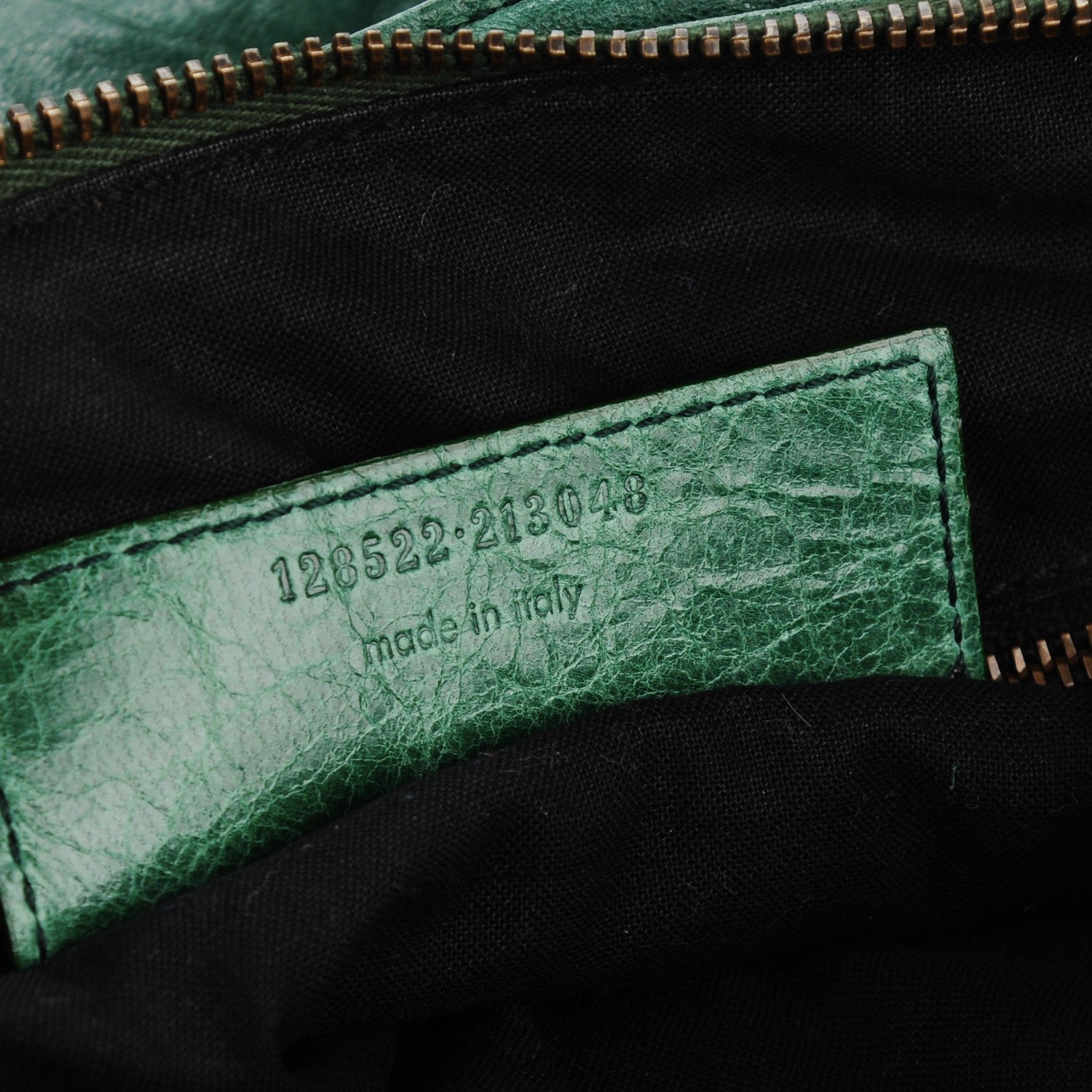 Balenciaga Chevre Classic Hardware Purse Emeraude 7 of 10