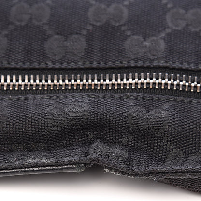 Gucci GG Monogram Double Pocket Belt Bag Black 9 of 18