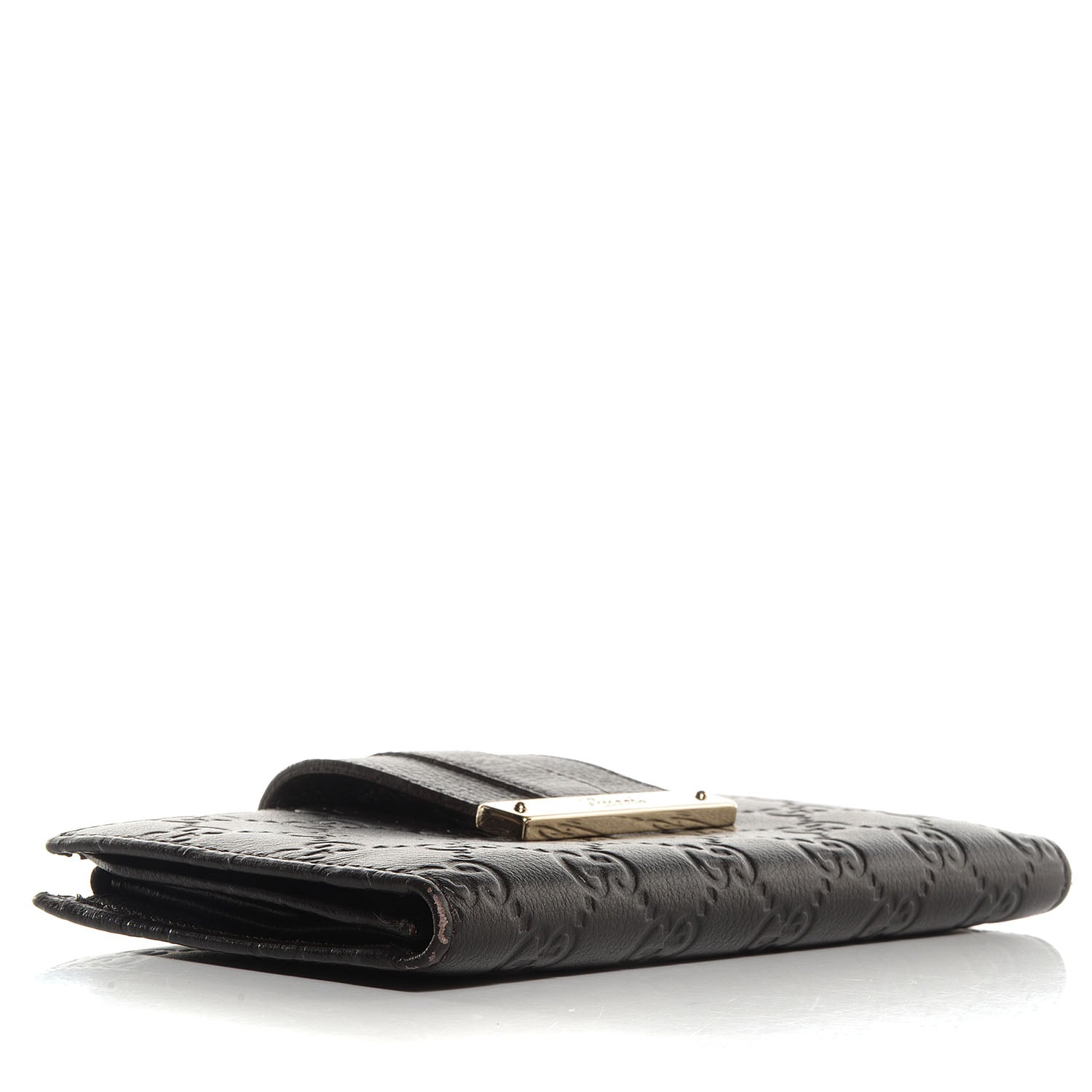 Gucci Guccissima Ladies Web Long Wallet Chocolate 4 of 8