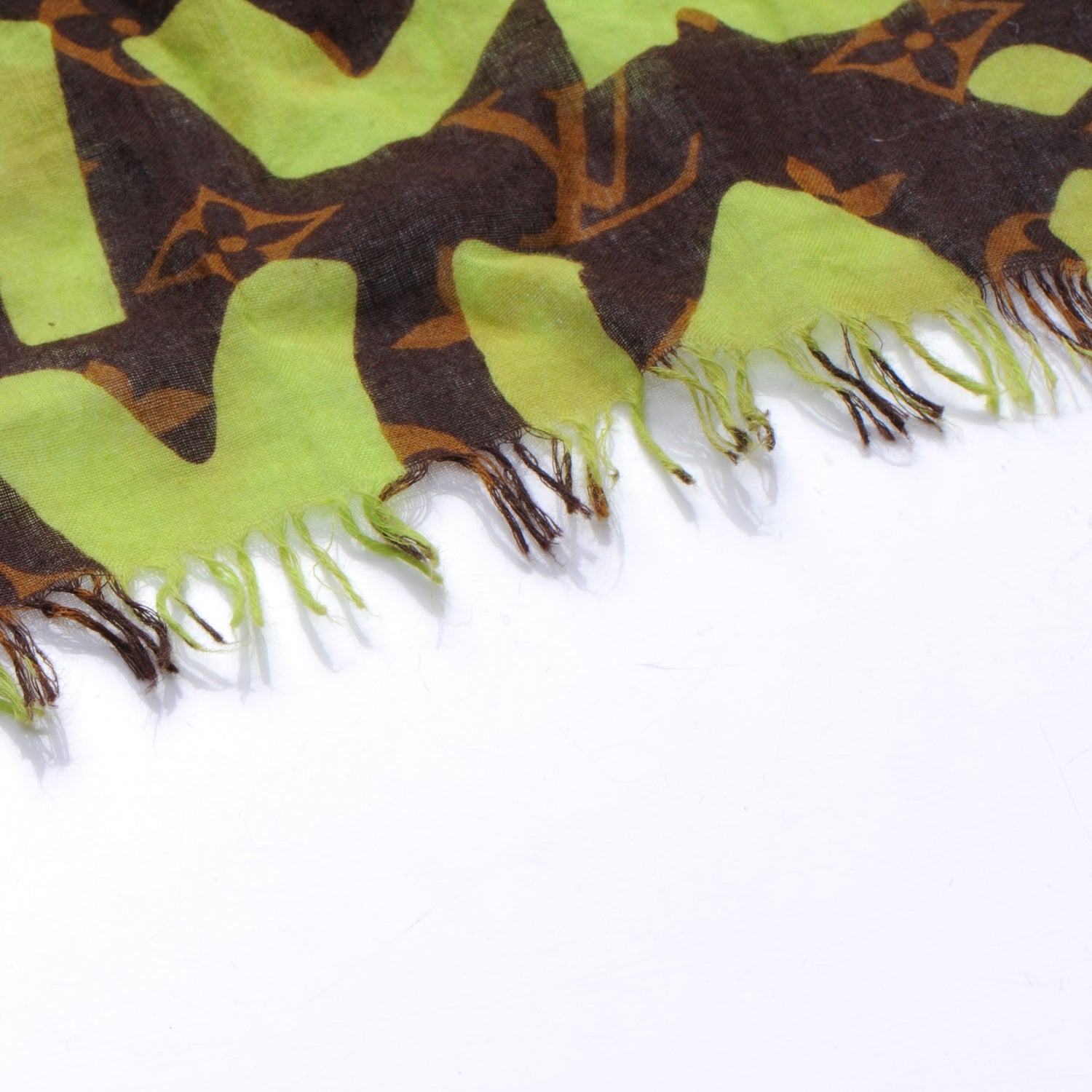 Louis Vuitton Cotton Graffiti Green 5 of 8