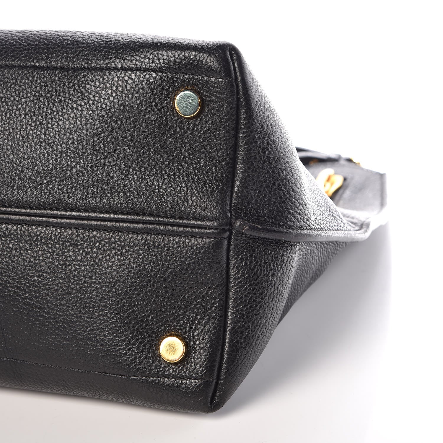 Tom Ford Calfskin Large Alix Padlock Zip Shoulder Bag Black 18 of 18