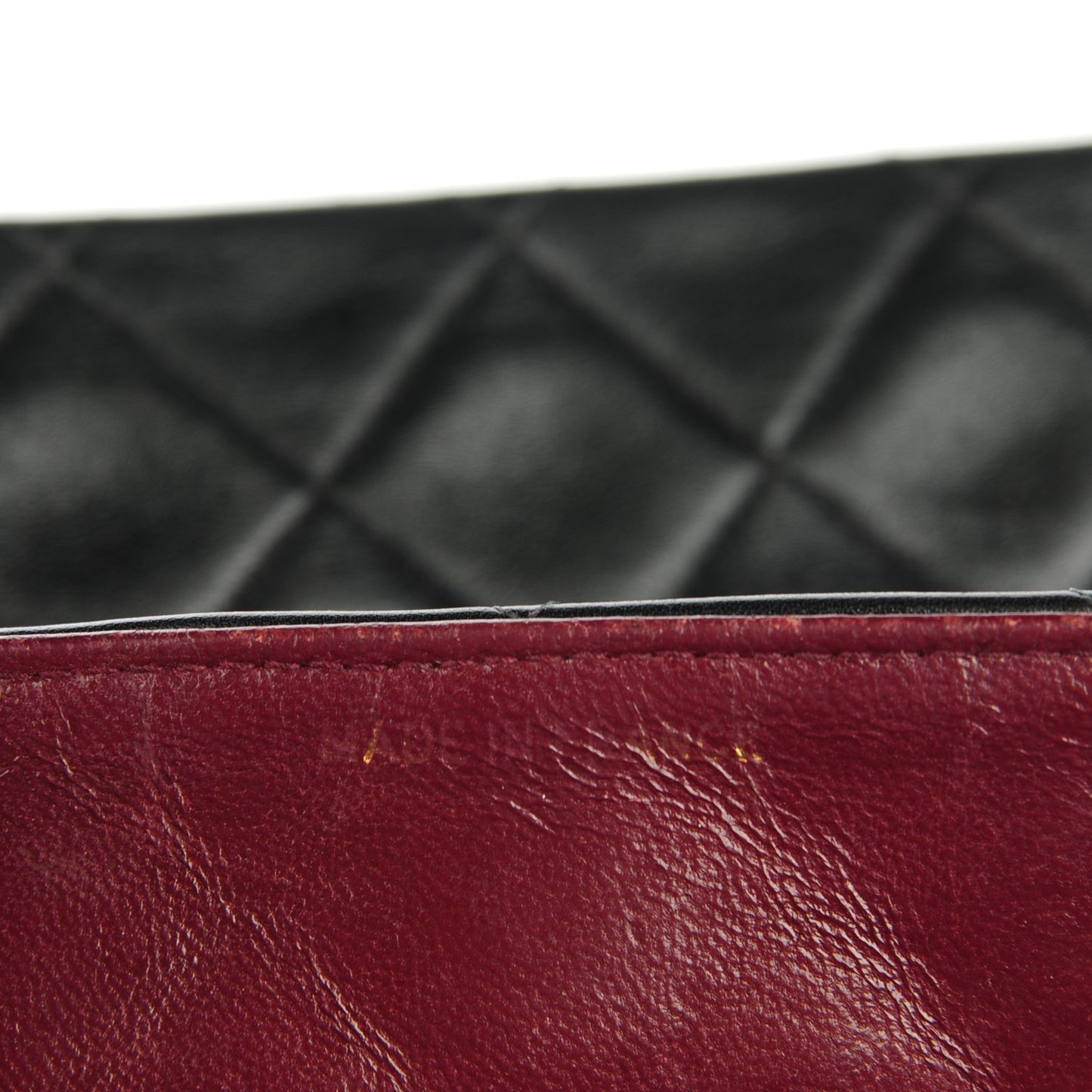 Lambskin Quilted XL Jumbo Single Flap Black