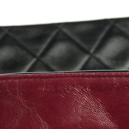 Chanel Lambskin Quilted XL Jumbo Single Flap Black 10 of 10