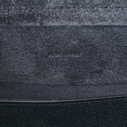 Celine Grained Calfskin Micro Belt Bag Navy Blue 7 of 10